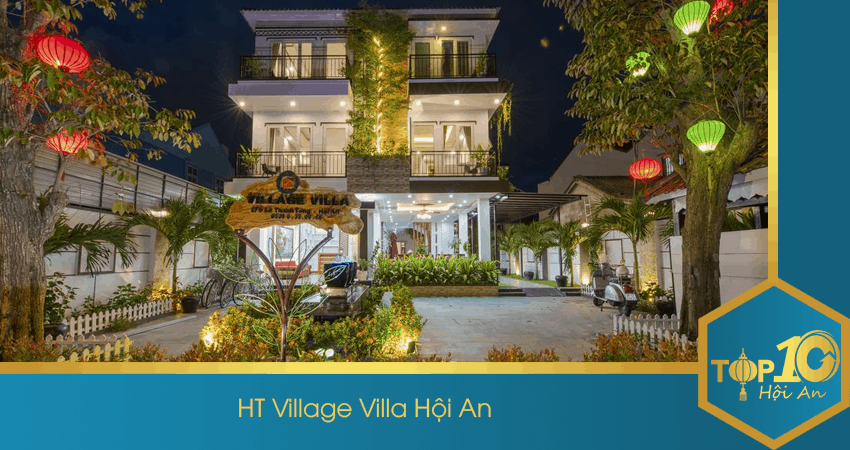 HT Village Villa – Villa có hồ bơi đẹp tại Hội An
